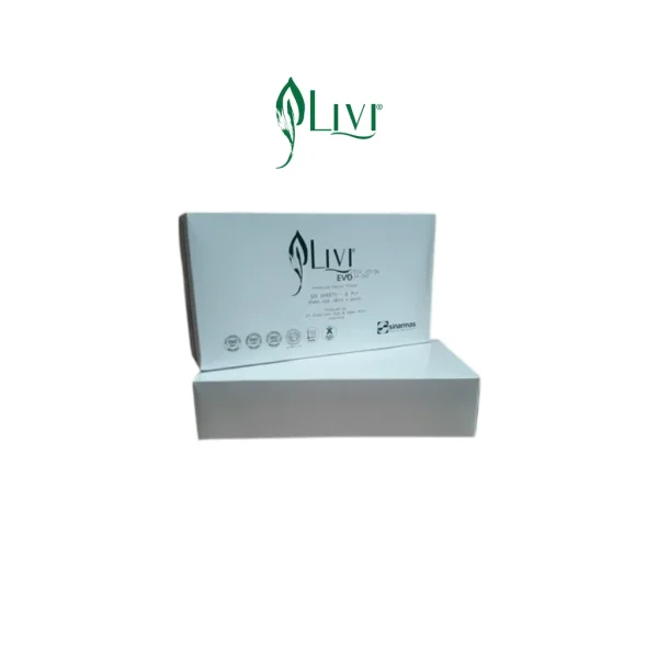 Livi Evo Premium Facial Flat Box 50's (Non Box Printing)