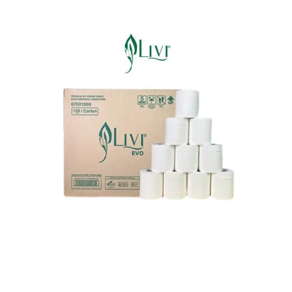 Livi Evo Toilet Core Single Roll 90 gr