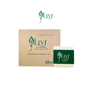 Livi Evo Sensasion Premium Napkin Cocktail 100's Border Emboss