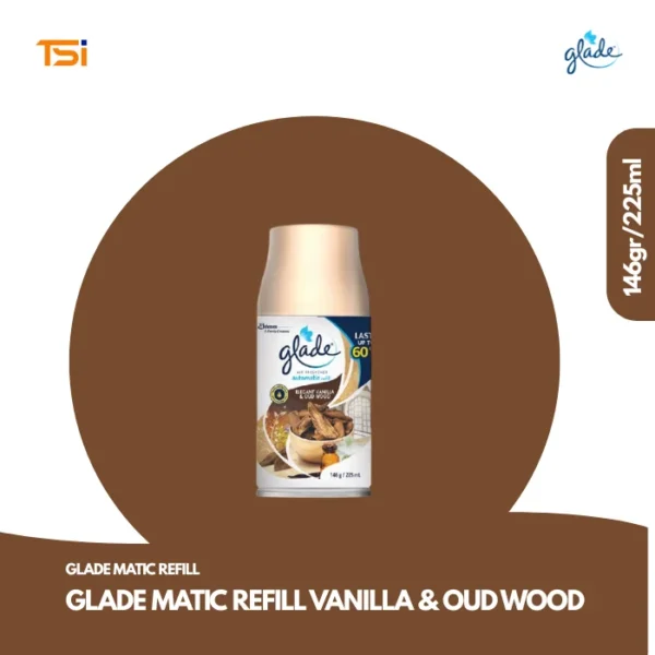 Glade Automatic Refill Vanilla & Oud Wood