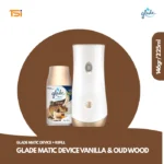 Glade Matic Device Vanilla and Oud Wood