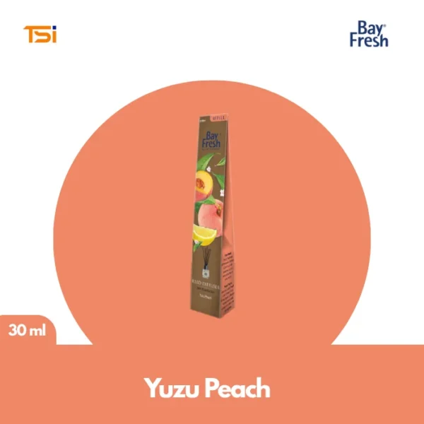 Bayfresh Reed Diffuser Refill yuzu peach