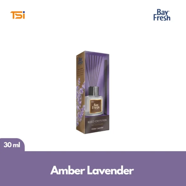 bayfresh reed diffuser amber lavender