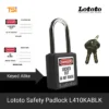 Lototo Safety Padlock L410KABLK Keyed Alike