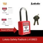 Lototo Safety Padlock L410RED